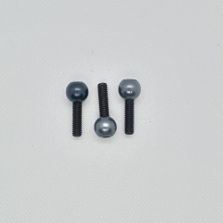 20048 - Serie Di Tre Sfere Pivot Posteriori In 2 Pz Light Trattate Anti Usura (3 pz.)