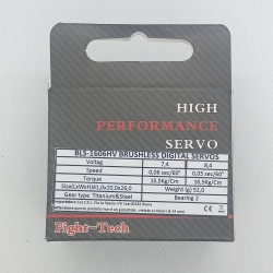 BLS 1606HV - Servo Brushless Fight-Tech High Voltage Programmabile Basso Profilo