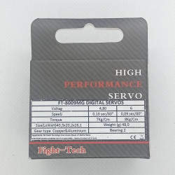 FT 8009MG - Servo Digitale Fight-Tech  Basso Profilo
