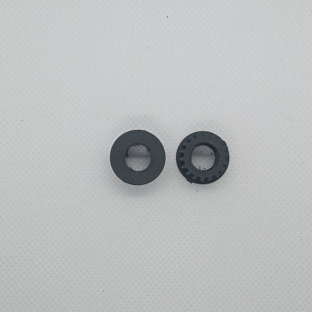 10035 - Puleggia Plastica Z 18 L10,5Mm Filettata Nera (2 pz.)