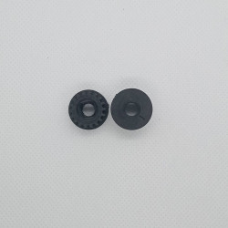 10190 - Puleggia Plastica Z 18 L11Mm Con Innesto Quadrato New 2021 Nera (2 pz.)