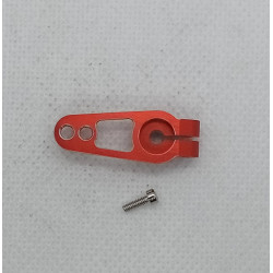 60072 - Squadretta Servo Ergal Singola Rossa 25T (1 pz.)