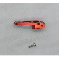 60072 - Squadretta Servo Ergal Singola Rossa 25T (1 pz.)