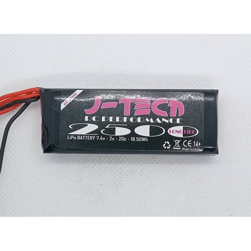 60533 - Pacco Batterie 2S 7,4V. 2500Mha (1 pz.)