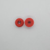 10191 - Puleggia Plastica Z 18 L11Mm Con Innesto Quadrato New 2021 Rossa (2 pz.)