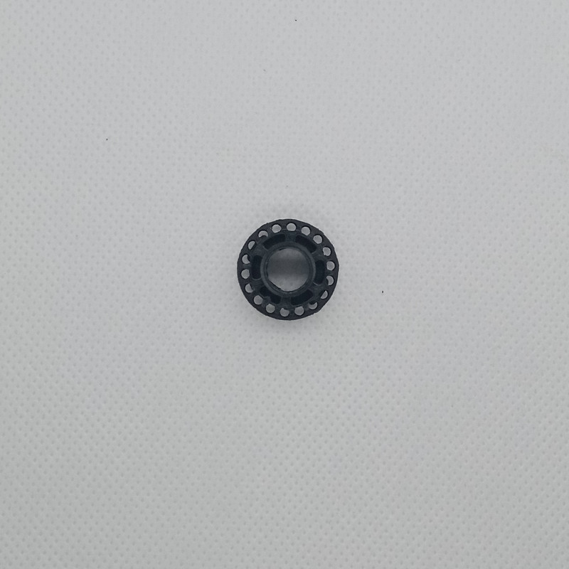 10121 - Puleggia Plastica Z 18 Con Innesto A Spina (Albero 8Mm) Nera (1 pz.)