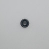 10121 - Puleggia Plastica Z 18 Con Innesto A Spina (Albero 8Mm) Nera (1 pz.)