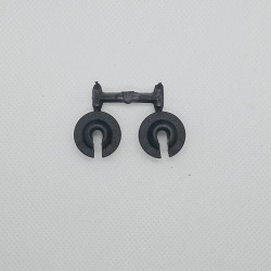 10146 - Porta molla neri per ammortizzatori versione 2025 art. 20294 ( 2 pz)