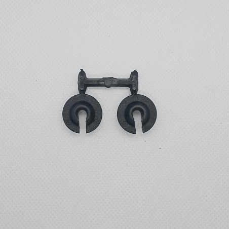 10146 - Porta molla neri per ammortizzatori versione 2025 art. 20294 ( 2 pz)